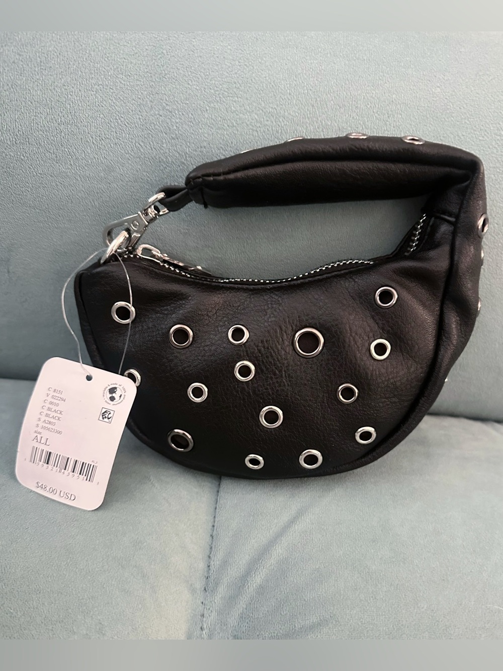 Free People Baby Carryall Bag Charm - Black - Picture 5 of 7